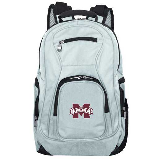CLMPL704-GRAY: NCAA Mississippi State Bulldogs Backpack Laptop